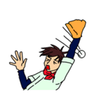 Baseball and soccer the shake.（個別スタンプ：31）