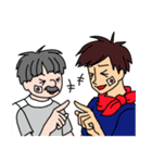 Baseball and soccer the shake.（個別スタンプ：37）