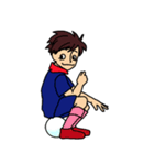 Baseball and soccer the shake.（個別スタンプ：38）