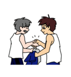 Baseball and soccer the shake.（個別スタンプ：39）