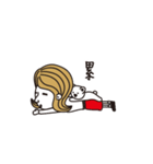 Marieko is coming（個別スタンプ：4）