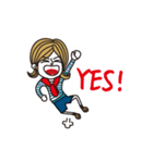 Marieko is coming（個別スタンプ：10）