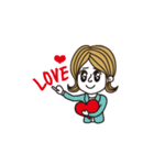 Marieko is coming（個別スタンプ：33）