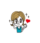 Marieko is coming（個別スタンプ：34）