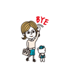Marieko is coming（個別スタンプ：35）