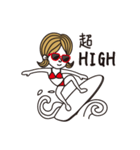 Marieko is coming（個別スタンプ：36）