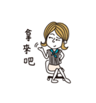 Marieko is coming（個別スタンプ：40）