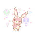 Flower Bunny（個別スタンプ：24）