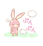 Flower Bunny（個別スタンプ：25）