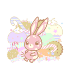Flower Bunny（個別スタンプ：26）