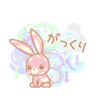 Flower Bunny（個別スタンプ：28）