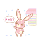 Flower Bunny（個別スタンプ：32）