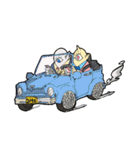 サイクロプスさんとキュクロープスさん（個別スタンプ：38）