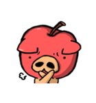 りんご豚（個別スタンプ：3）