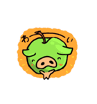 りんご豚（個別スタンプ：28）