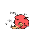 りんご豚（個別スタンプ：31）