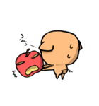 りんご豚（個別スタンプ：35）
