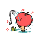 りんご豚（個別スタンプ：36）