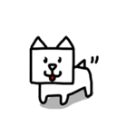 シンプル犬スタンプ（個別スタンプ：2）
