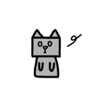 シンプル犬スタンプ（個別スタンプ：4）