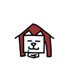 シンプル犬スタンプ（個別スタンプ：9）
