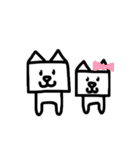 シンプル犬スタンプ（個別スタンプ：12）