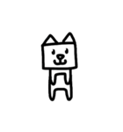 シンプル犬スタンプ（個別スタンプ：16）