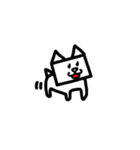 シンプル犬スタンプ（個別スタンプ：18）