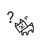 シンプル犬スタンプ（個別スタンプ：19）