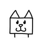 シンプル犬スタンプ（個別スタンプ：23）