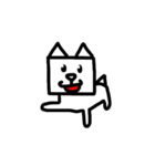 シンプル犬スタンプ（個別スタンプ：29）