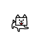 シンプル犬スタンプ（個別スタンプ：30）
