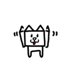シンプル犬スタンプ（個別スタンプ：31）