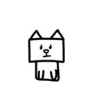 シンプル犬スタンプ（個別スタンプ：35）