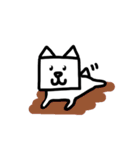 シンプル犬スタンプ（個別スタンプ：38）