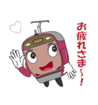 電車 クハちゃん（個別スタンプ：6）