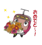 電車 クハちゃん（個別スタンプ：12）