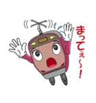 電車 クハちゃん（個別スタンプ：21）