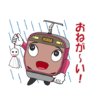 電車 クハちゃん（個別スタンプ：35）