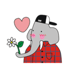 AUGUN (Elephant hipster)（個別スタンプ：12）