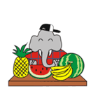 AUGUN (Elephant hipster)（個別スタンプ：15）
