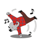 AUGUN (Elephant hipster)（個別スタンプ：20）