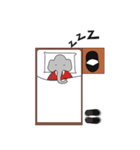 AUGUN (Elephant hipster)（個別スタンプ：39）