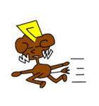 背が高い犬（個別スタンプ：27）