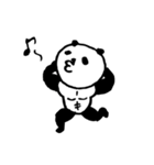 熊猫日常（パンダ）〜筋肉ムキムキ〜（個別スタンプ：36）