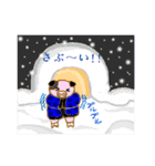 元気なミニブタのヨシ坊（個別スタンプ：38）