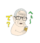 笑うおじぃちゃん（個別スタンプ：9）