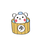 クマちゃんの毎日スタンプ（個別スタンプ：15）