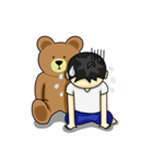 Khaopoon ＆ teddy Bear (Japan)（個別スタンプ：12）