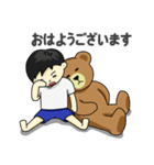 Khaopoon ＆ teddy Bear (Japan)（個別スタンプ：13）